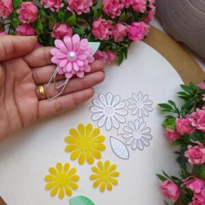 TRIO FLORES /FOLHAS MARIA