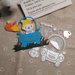 URSINHO COM CARRINHO E BALÕES