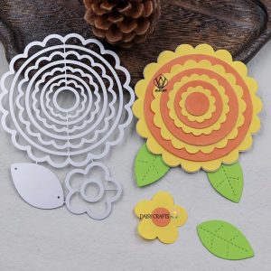 ESCALOPE CIRCULAR FLORAL