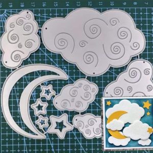 KIT NOTURNO /NUVENS, ESTRELAS, LUA