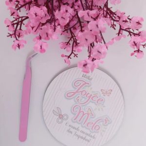 PINÇA DE PRECISÃO ROSA