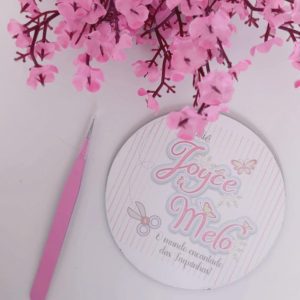 PINÇA DE PRECISÃO ROSA