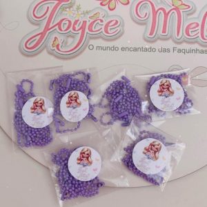 CORRENTINHAS PARA CHAVEIRO LILÁS