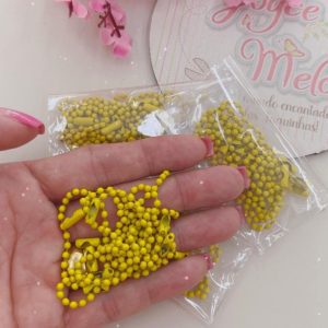CORRENTINHAS CHAVEIRO (AMARELO)