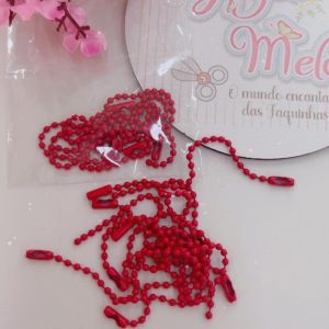 CORRENTINHAS CHAVEIRO (VERMELHO)