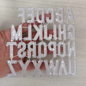 ALFABETO VALÉRIA     2,5Cm