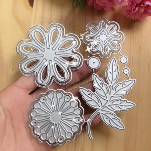 Kit floral com folha e pestilo